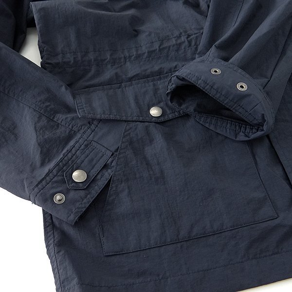  new goods fabio fla-ti nylon 2WAY mountain parka M navy blue [AW21-6871_10] men's FABIO FRATI ATHLETIC hood blouson 