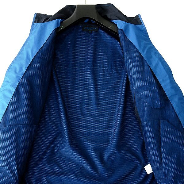  новый товар nepka водоотталкивающий высокая плотность обратная сторона сетка блузон LL синий [9-3201_26] NEPUCA жакет мужской Wind брейкер спорт Golf 
