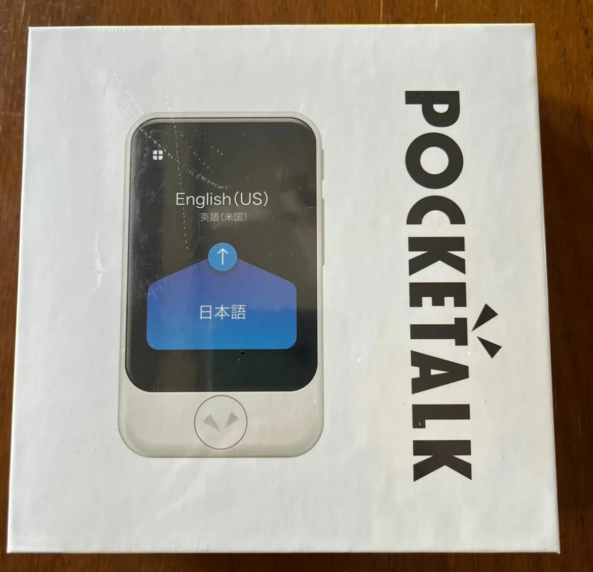 新品未開封　 ポケトーク POCKETALK S グローバル通信　2年SIM付き　手帳型専用ケース画面保護シール付き_画像2