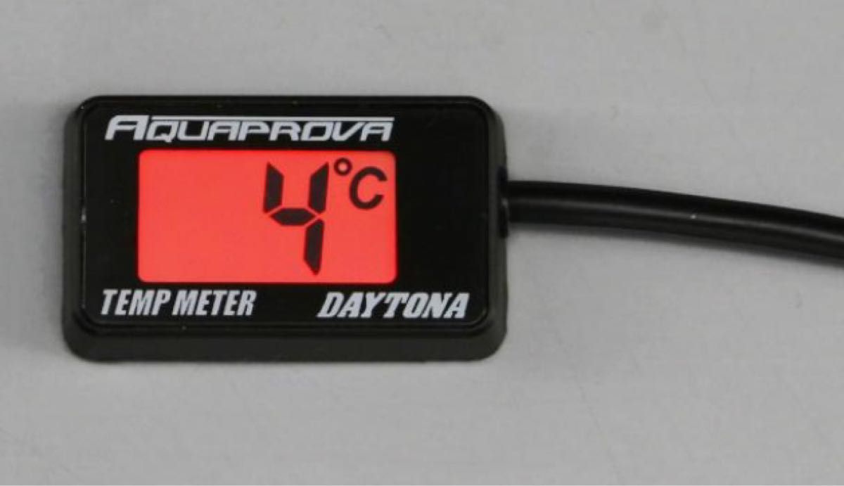 【新品】デイトナ デジタル油温計 AQUAPROVA コンパクト オイルテンプメーター 96583 DAYTONA 水温計