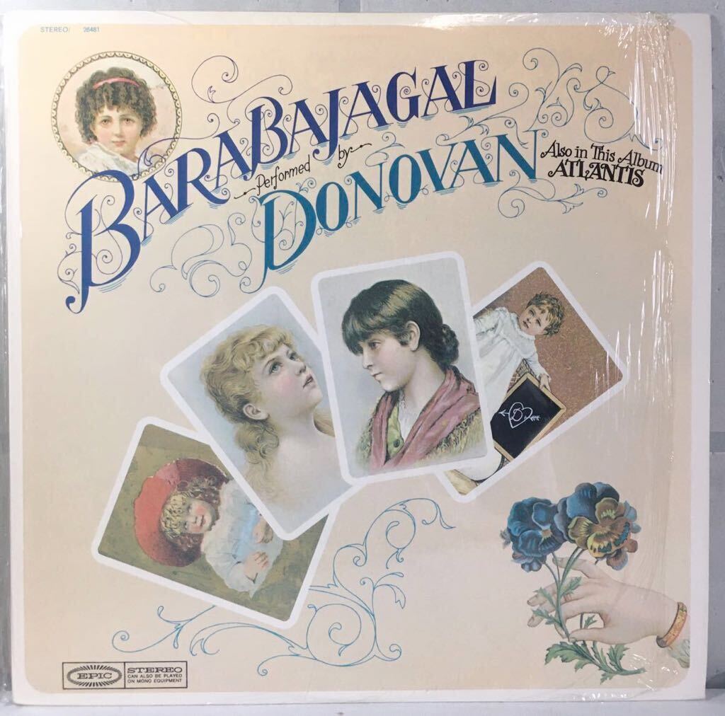 美品 US LP / Donovan (ドノヴァン) - Barabajagal / Jeff Beck Group / Acid Folk Jazz Rock アシッド・フォーク_画像1