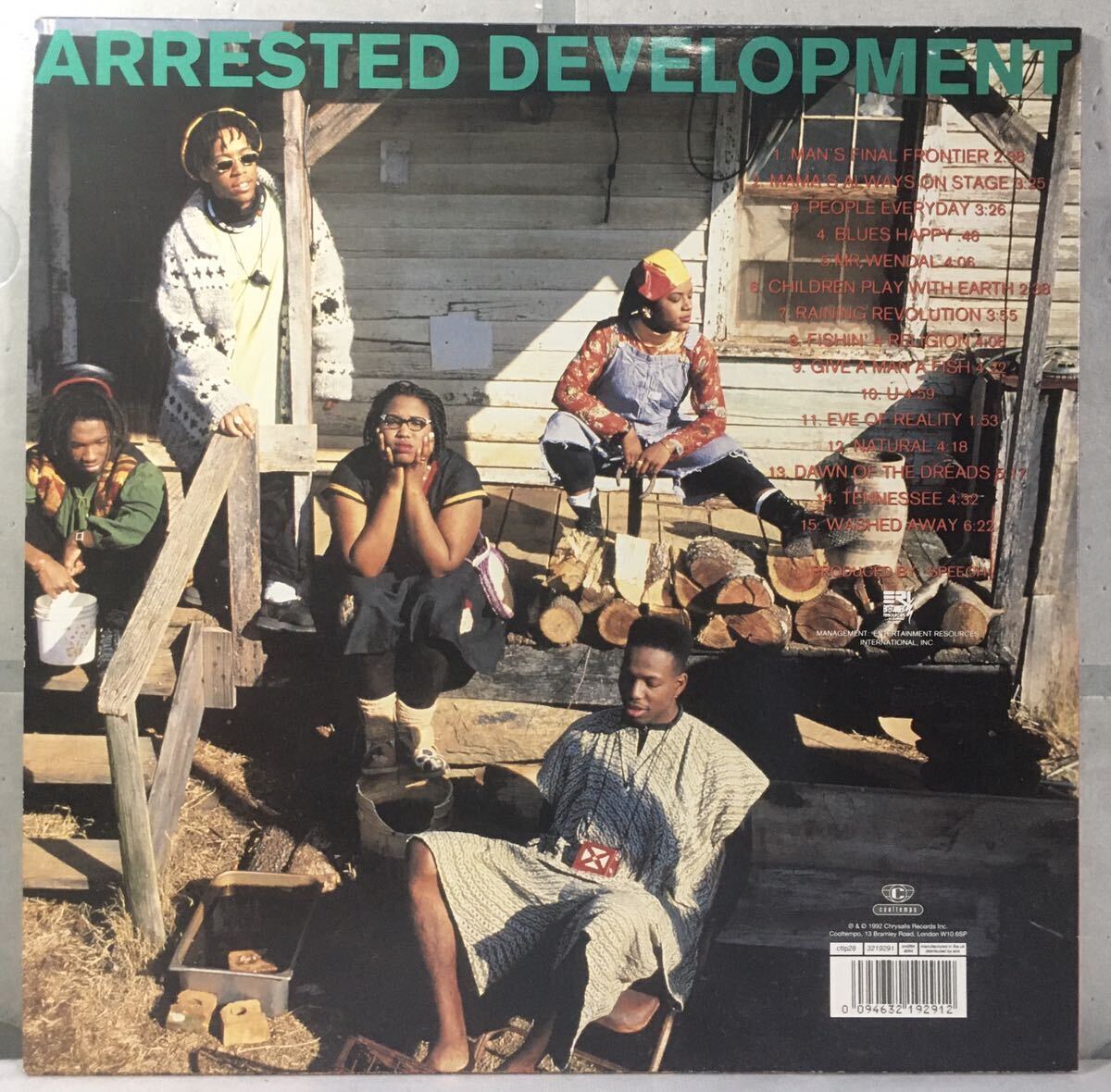 UK LP / Arrested Development - 3 Years 5 Months And 2 Days In The Life Of (CTLP28) / SPEECH / Rap HipHopの画像2
