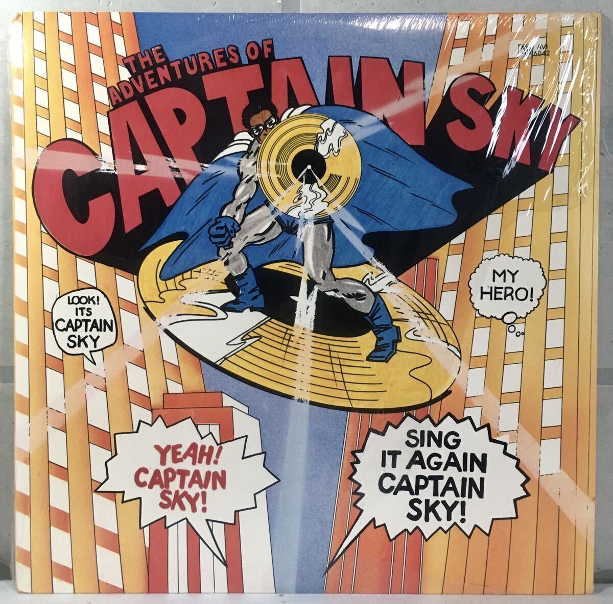 美品 US LP / Captain Sky - The Adventures Of Captain Sky / Funk Disco Soul Old Skool / Boogie Down Productions_画像1