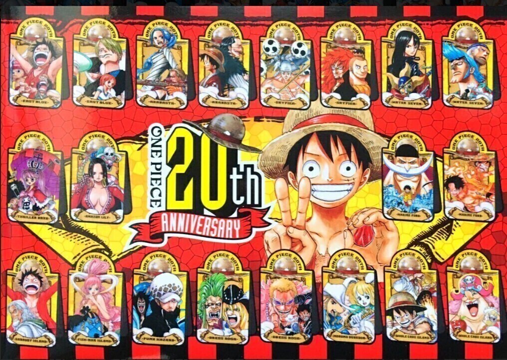 ONE PIECE(ワンピース) 20周年記念 マグネットクリップ エース&ルフィ 新品・未開封_画像3