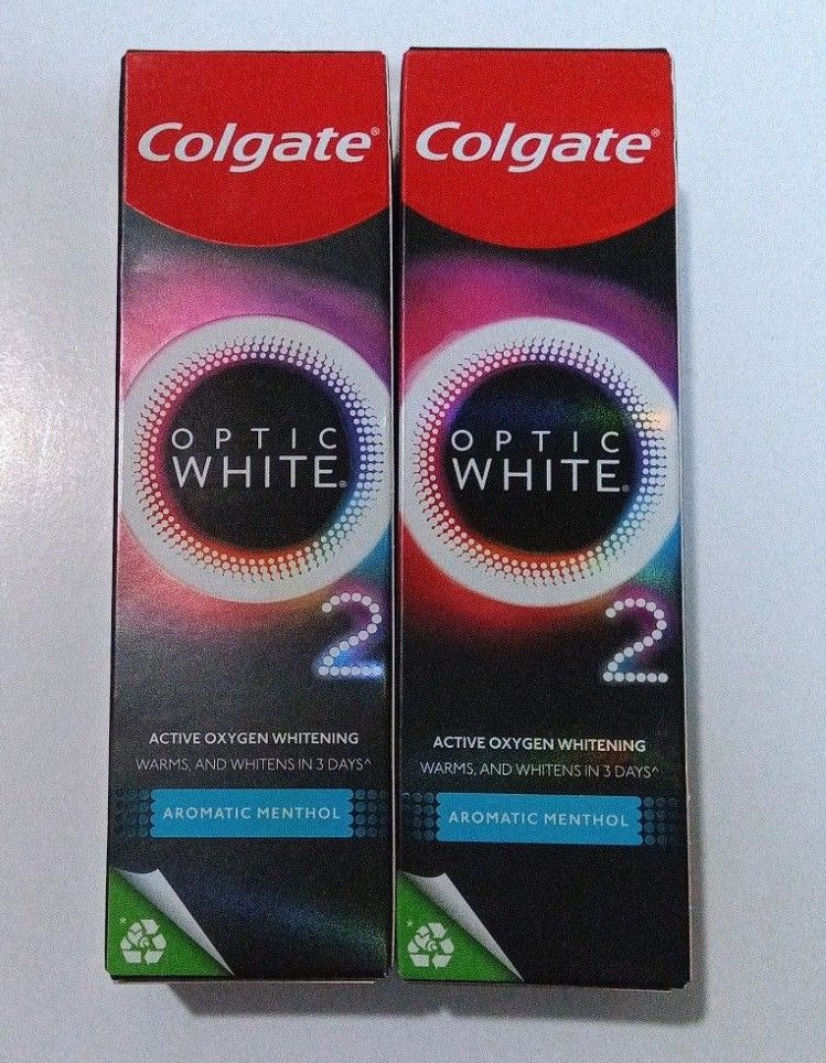 コルゲート歯磨き粉 オプティックホワイト02　2本セット