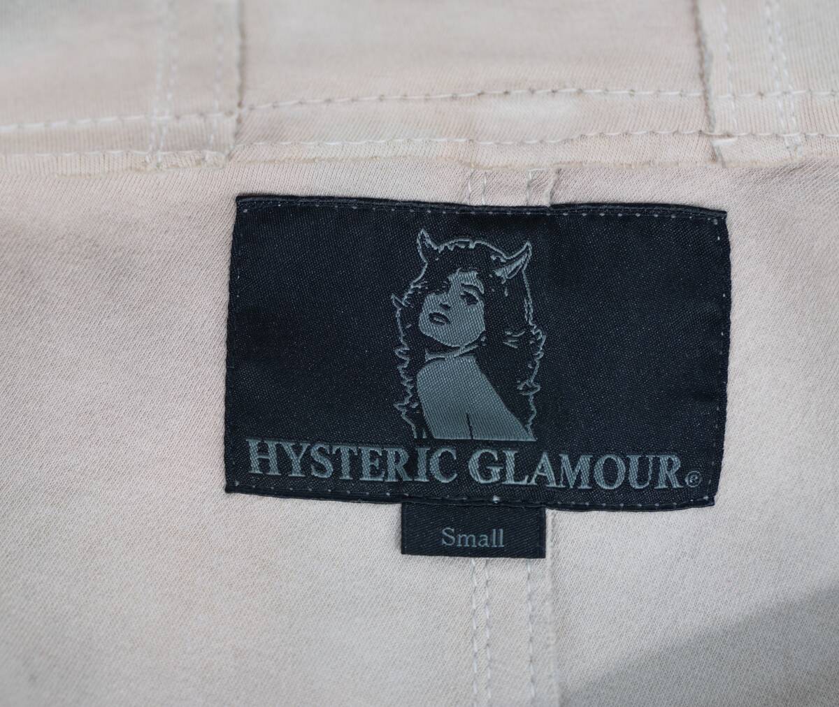 ★ HYSTERIC GLAMOUR 羊革 ラムレザー ブルゾン レザーパーカー Sサイズ ★_画像10