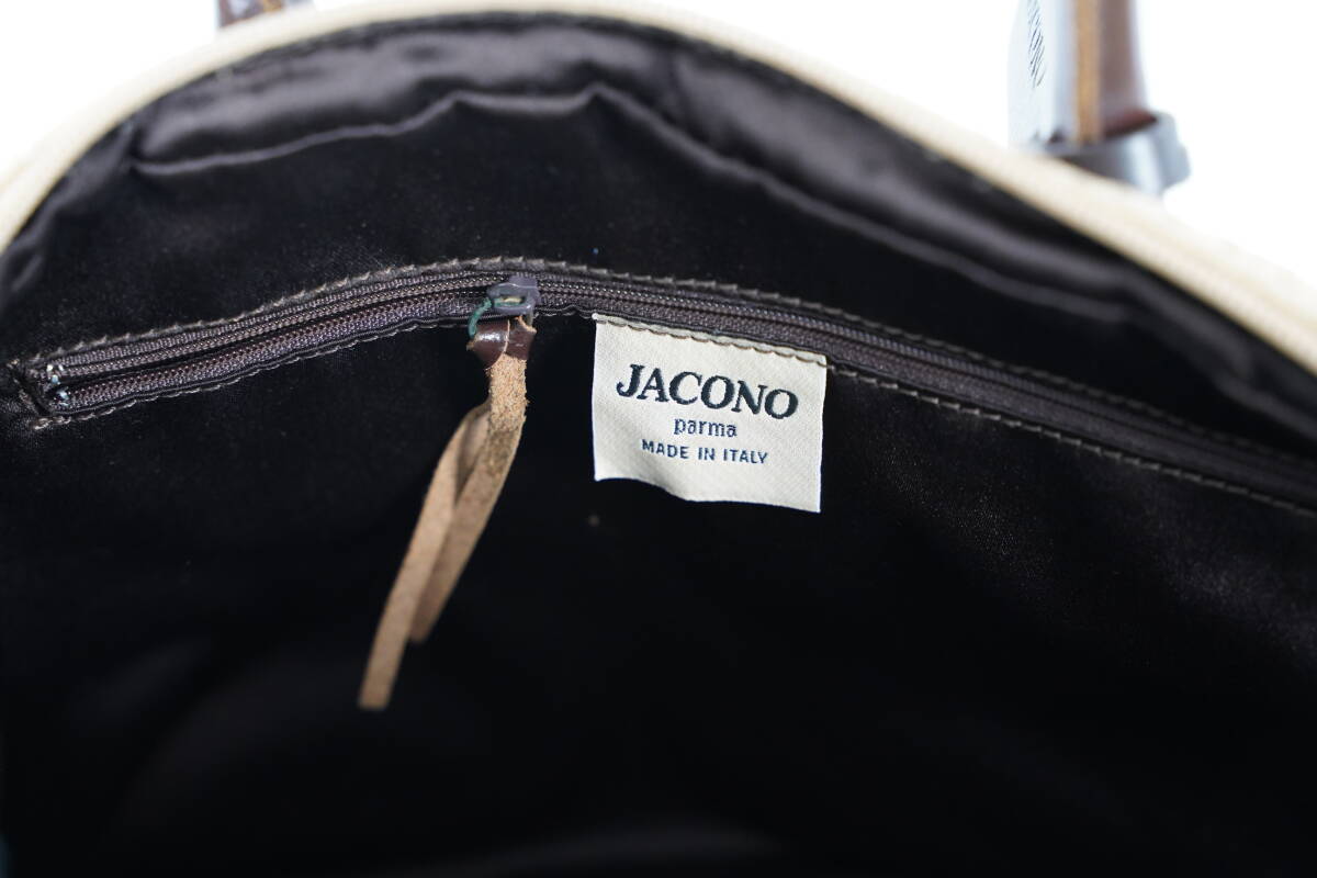 イタリア製　JACONO★ヤコノ　ボーリングバッグ　ハンド＆ショルダーバッグ　即決