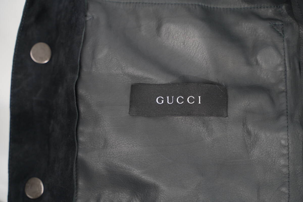 グッチジャパン正規品GUCCI 48 黒 ブラック ブルゾン ジャケット グッチジャパン正規品GUCCI 48 黒 ブラック ブルゾン ジャケット