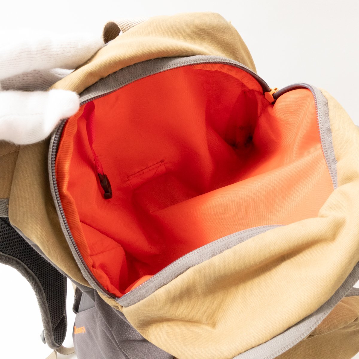 [1 jpy start ]MAMMUT Mammut NEON ELEMENT 22 neon Element 22 backpack beige gray orange nylon canvas bag