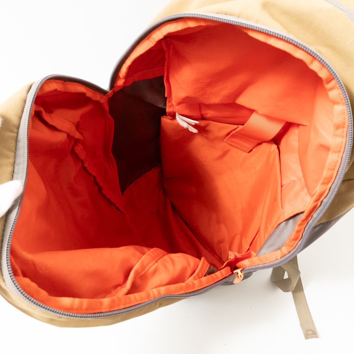 【1円スタート】MAMMUT マムート NEON ELEMENT 22 ネオンエレメント22 バックパック ベージュ グレー オレンジ ナイロン キャンバス bagの画像7
