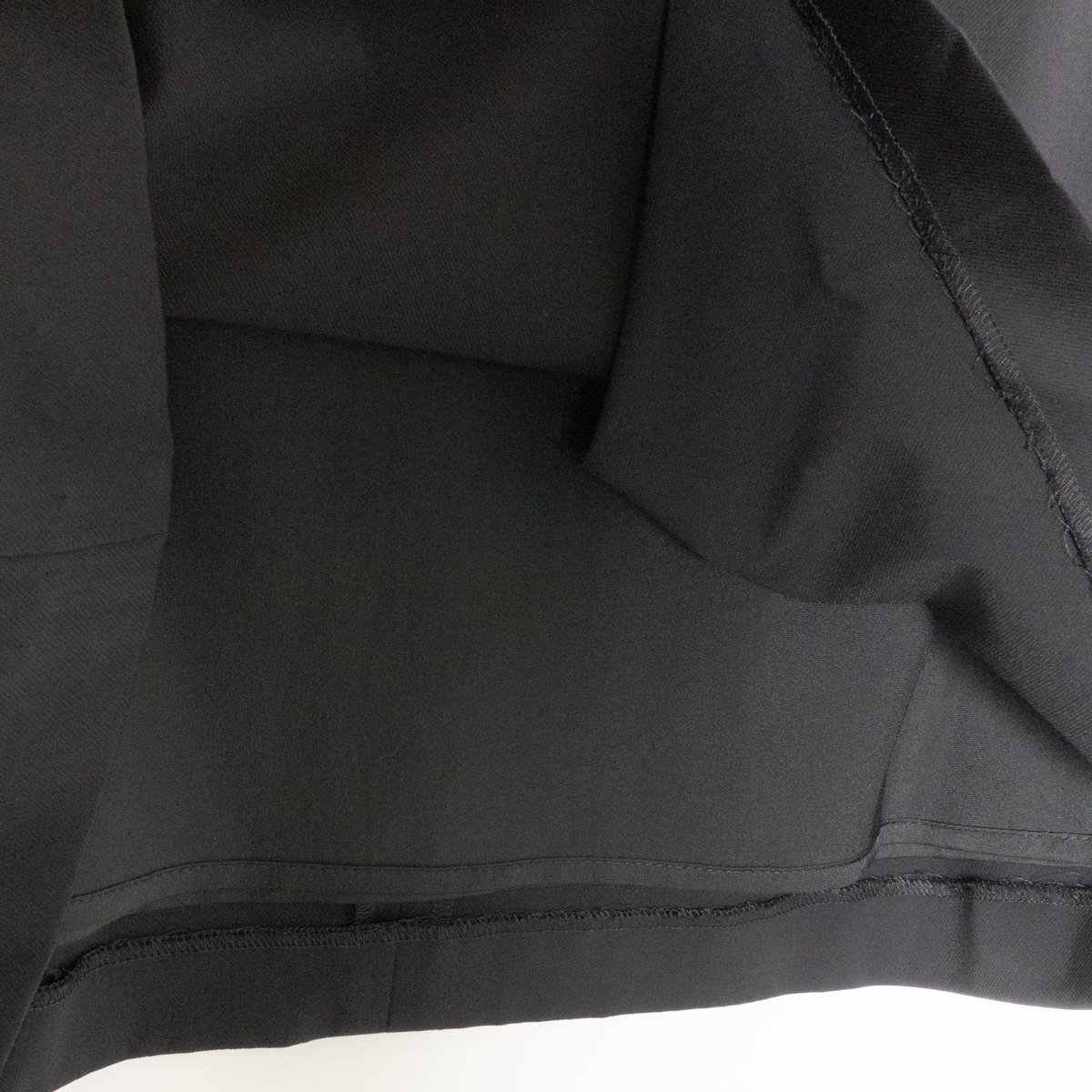 NOLLEY'S sophi ノーリーズソフィー セットアップ スーツ シングルジャケット スカート 無地 38 トリアセテート ブラック 黒 綺麗め フォ_画像7