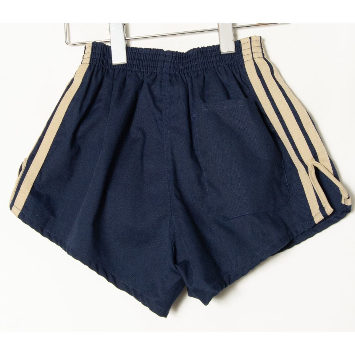 [1 jpy start ] mail service 0 adidas Adidas short pants inner attaching running wear polyester cotton navy blue navy S USA made 