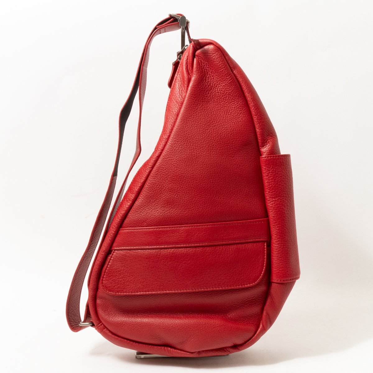 [1 jpy start ]The Healthy Back Bag healthy back bag HBB Leather Chili S 5303-CL body bag leather original leather red casual bag 