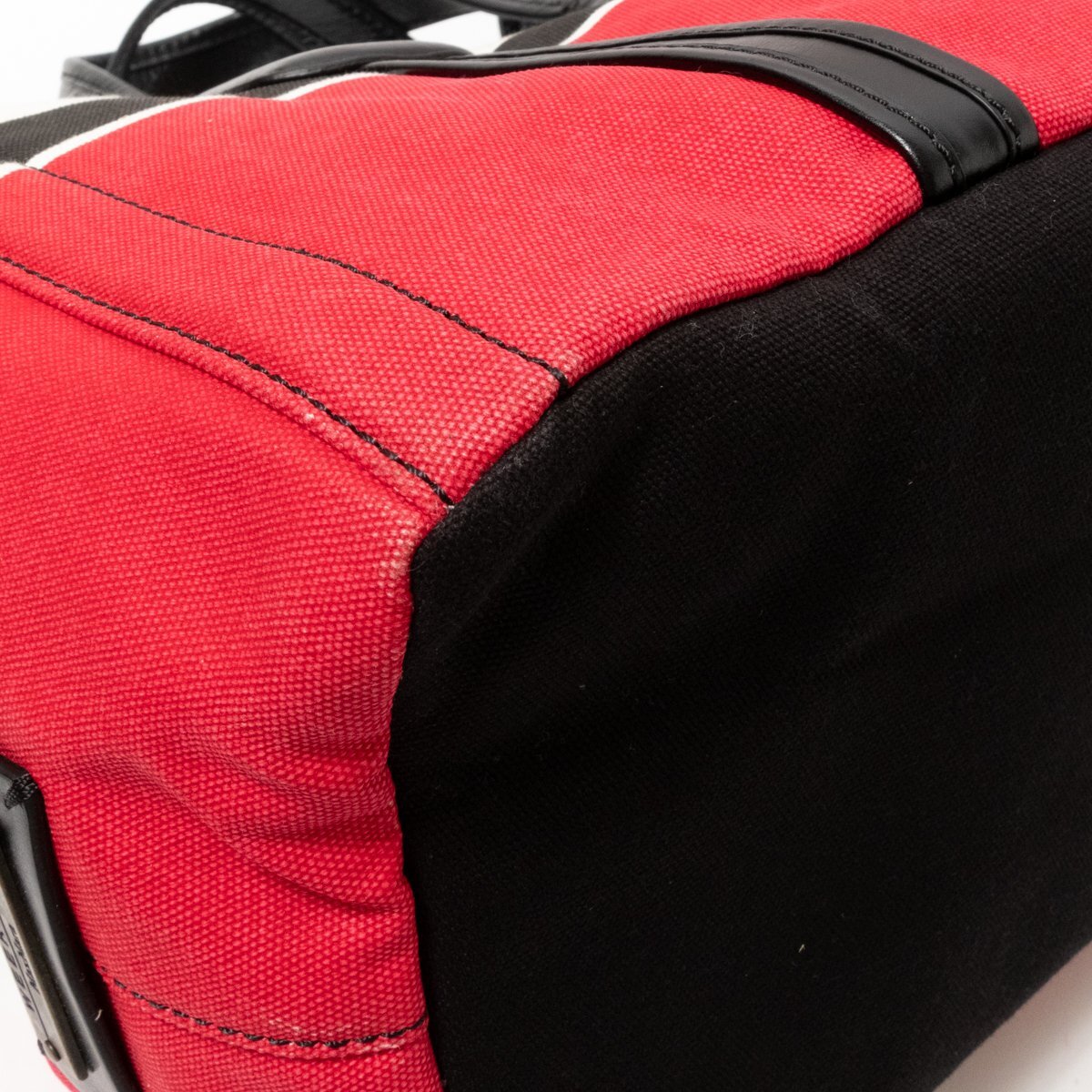 [1 иен старт ]Weekend Max Mara we k end Max Mara большая сумка ручная сумочка женщина сумка парусина кожа красный черный 