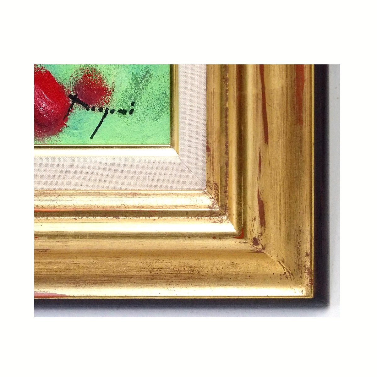ベンジャミン・マス 「林のはずれ」 /キャンバスに油彩3号/飾りやすいサイズ/スペイン・バルセロナ生まれ/真作保証/ENCHANTE_画像3
