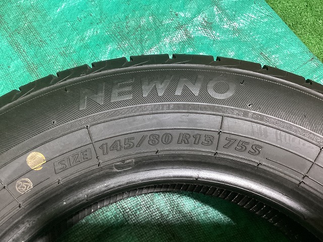 BS ブリヂストン NEWNO 145/80R13 2022年製 夏タイヤ サマータイヤ 4本セット NA6-1 EM_画像8