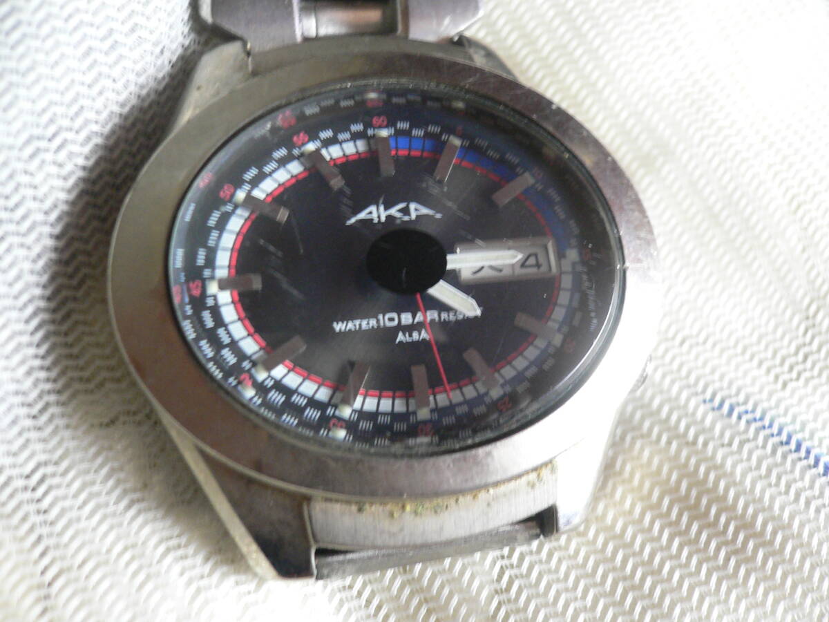 ◆セイコーアルバ ALBA◆ AKA クォーツ腕時計 全国送料一律370円_画像2