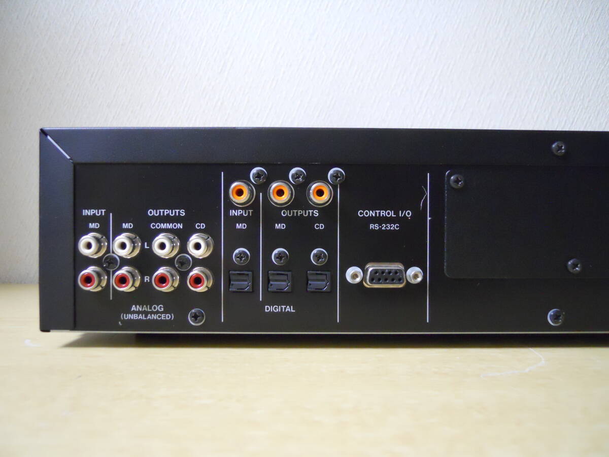 ★TASCAM★ タスカム 業務用 CD/MDプレーヤー MD-CD1mkⅢ / 2012年製 / 動作品 / メンテナンス済 / 使用頻度少 / 取扱説明書 付属_画像6