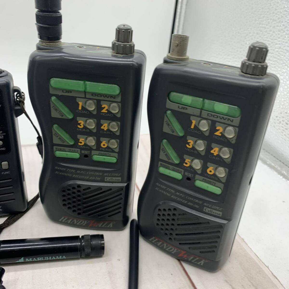 *ML10791-7* receiver summarize / PROX J series /MARUHAMA RT series / YUPITERU other UHF FM comfort multiband transceiver junk 