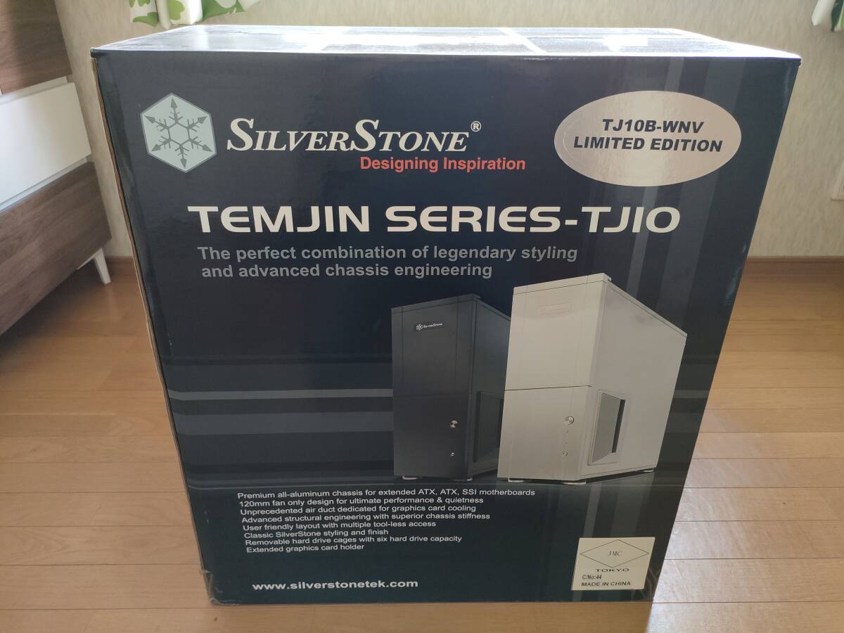 1円～　中古PCケース Silverstone Temjin TJ10-WNV nVidia Edition_画像1