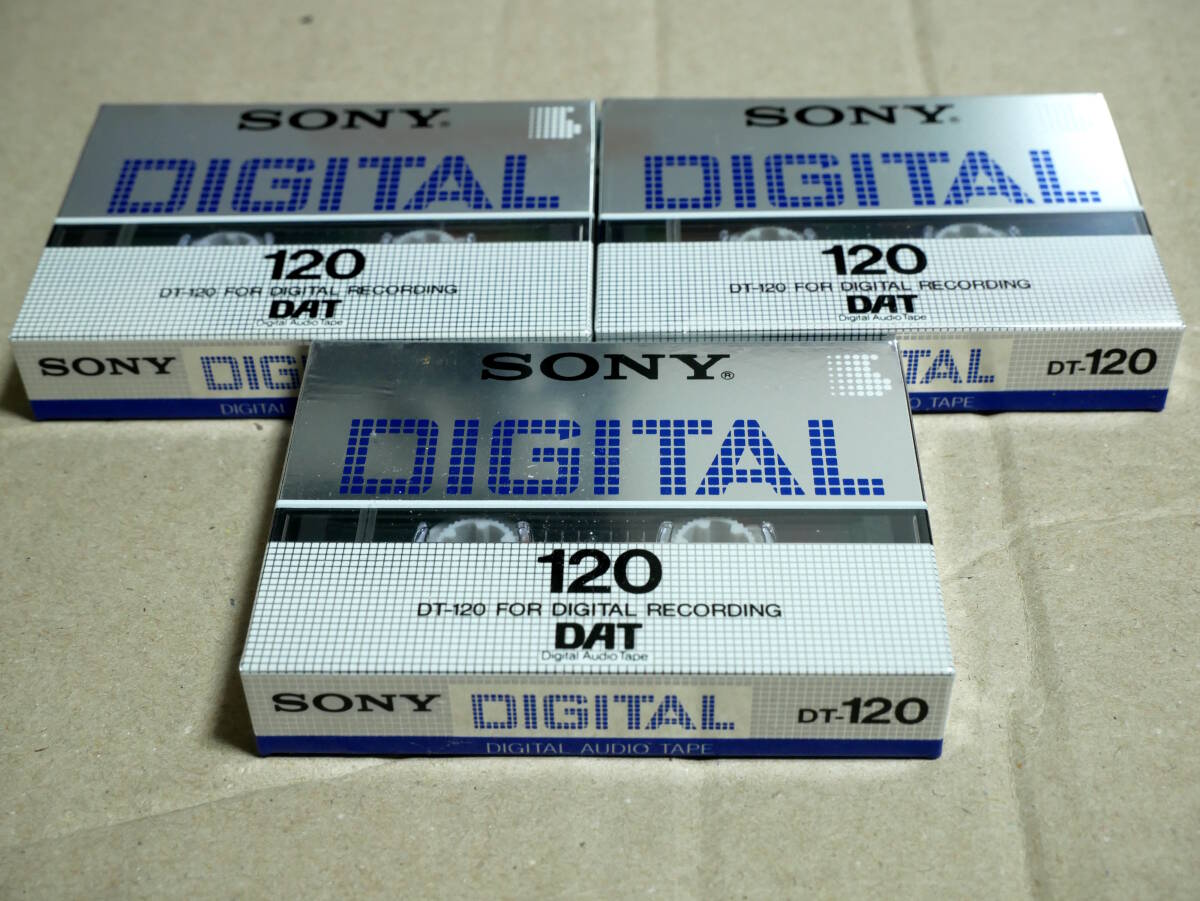 ★☆新品・未開封☆★DATテープ SONY DT-120R 120分用3本セット☆★_画像1