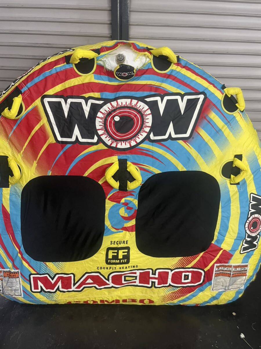 5100円 トーイングチューブ WOW マッチョ 破れあり 淡水のみ 5100円 トーイングチューブ WOW マッチョ 破れあり 淡水のみ