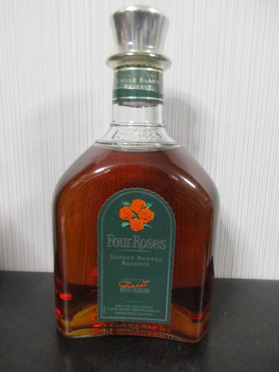 ★送料無料★古酒 フォアローゼズ シングルバレル オールドボトル バーボン ウイスキー 750ml 43% ※Four Roses SINGLE BARREL RESERVE_画像1