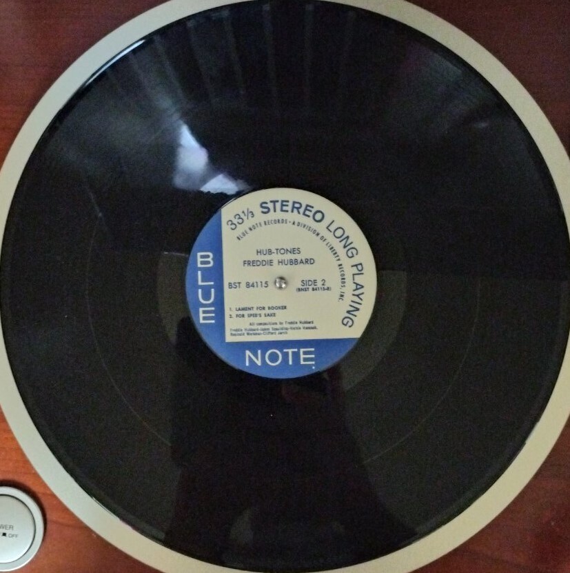 BLUE NOTE 青白Lib RVG盤　FREDDIE HUBBARD／Hub-Tones　James Spaulding　Herbie Hancock　フレディ ハバード　ブルーノート_画像6