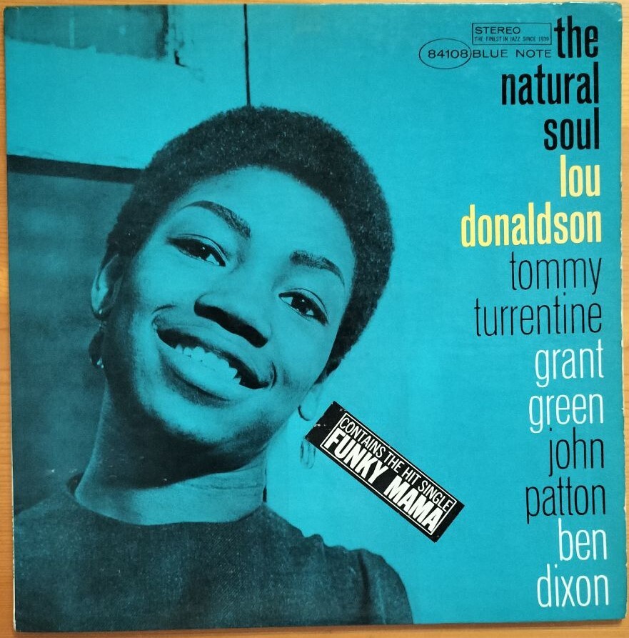 【オリジナル】BLUE NOTE NY 耳付き RVG盤　LOU DONALDSON／The Natural Soul　Grant Green　ルー ドナルドソン　ブルーノート_画像1