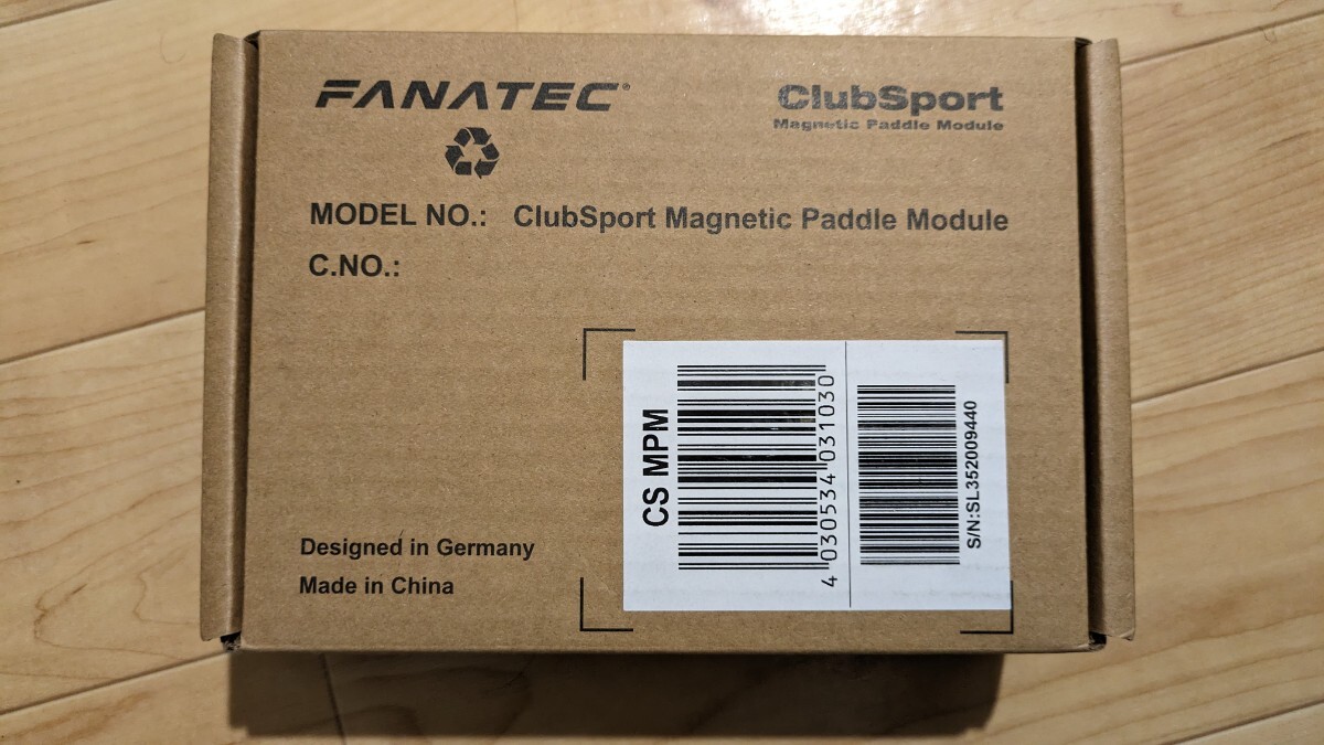 fana Tec /FANATEC ClubSport Magnetic Paddle Module unused goods 