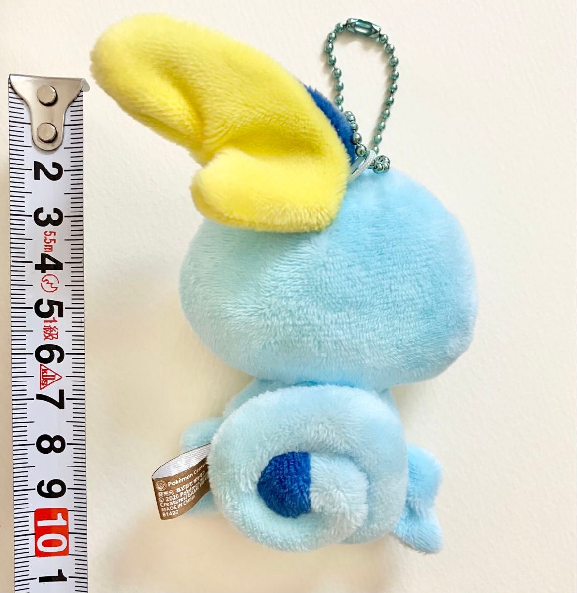 訳アリ！　ポケモンセンター限定　メッソン　ガラル旅　マスコットキーホルダー　ぬいぐるみ　Pokemon ポケットモンスター