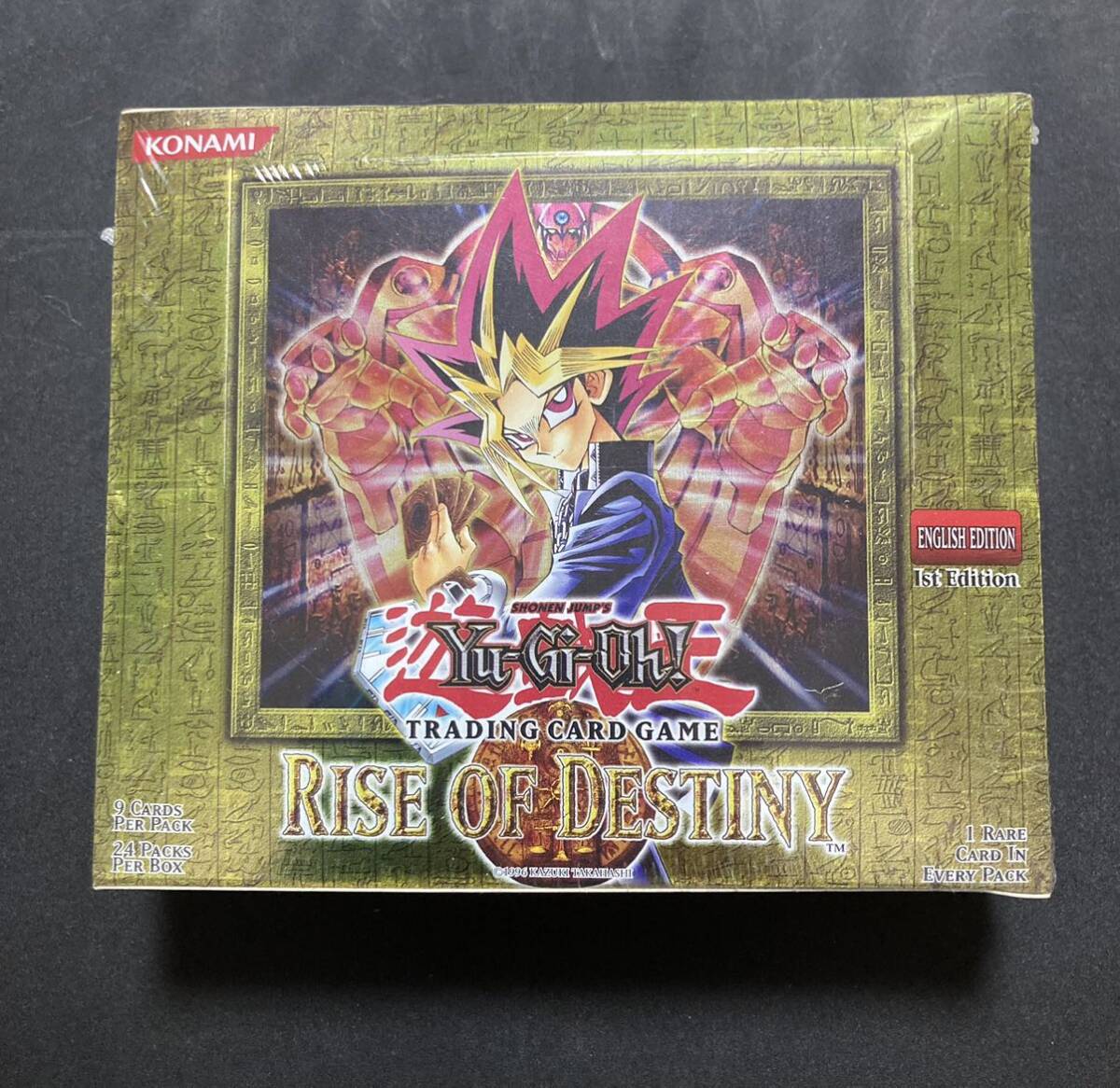 未開封 遊戯王 RISE OF DESTINY ライズ・オブ・デスティニー 1st Edition BOX 英語版 米版_画像1