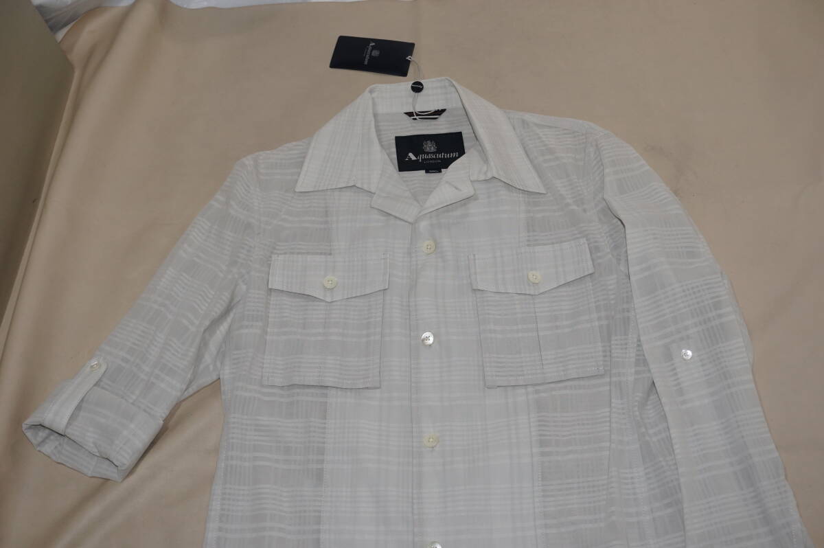  unused ~Aquascutum thin roll up * jacket ~