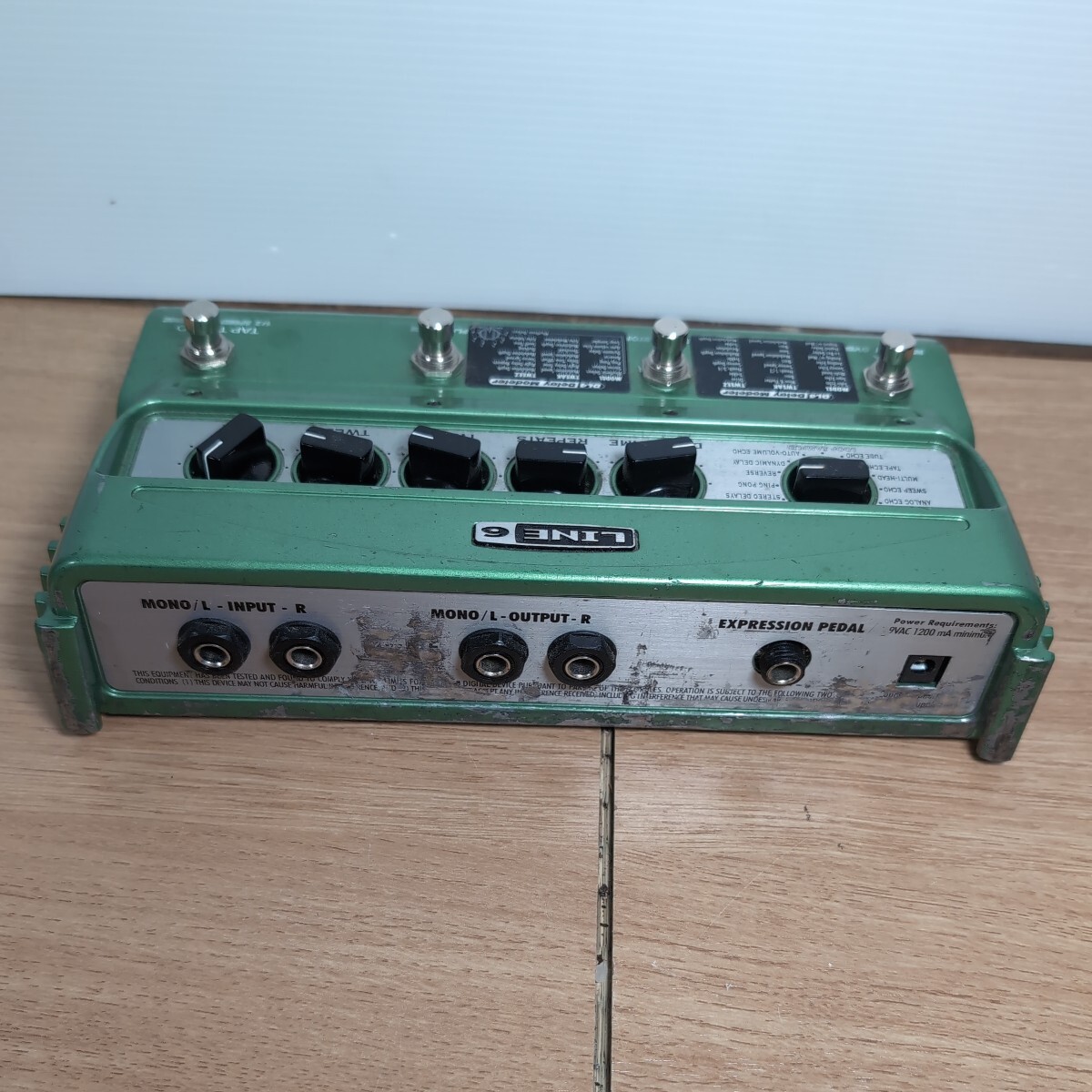 ★1円スタート 中古品 LINE6 DL4 Delay Modeler ラインシックス エフェクター 動作未確認 ディレイモデラーの画像4