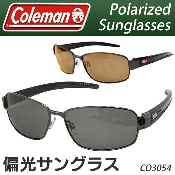 ◆送料無料(定形外)◆ コールマン Coleman スポーツ サングラス 偏光レンズ メンズ レディース UVカット アウトドア ◇ CO3054:_1_画像1