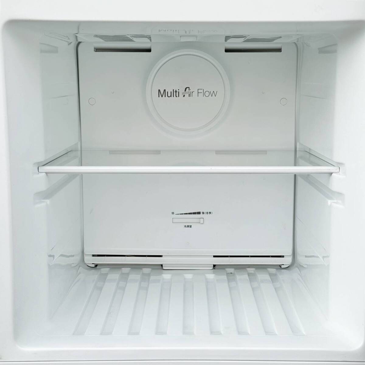 甲MJ17575 クリーニング済 動作確認済 2020年製 201L マクスゼン MAXZEN 冷凍冷蔵庫 2ドア冷蔵庫 JR200ML01GM ブラック 黒色の画像3