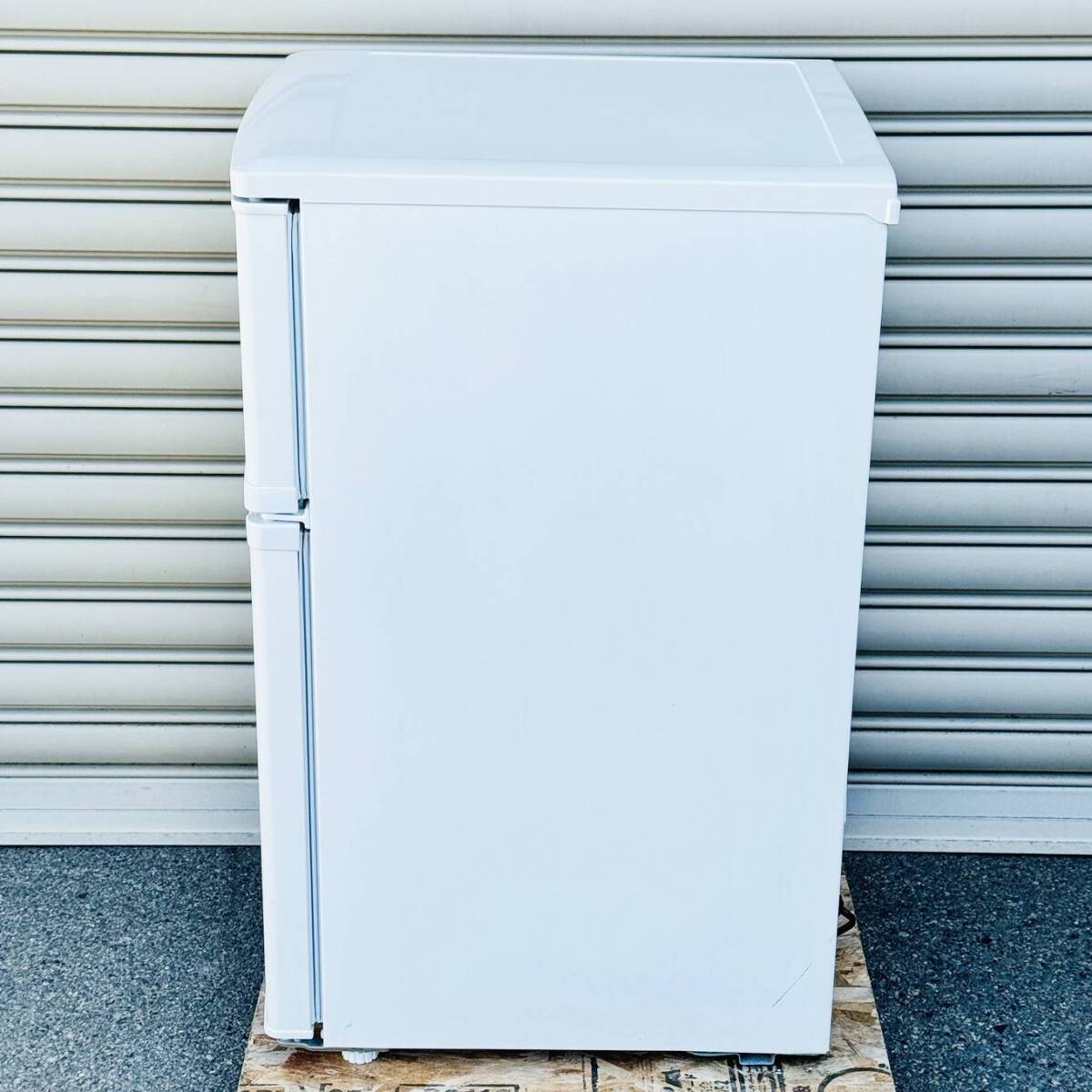甲MJ17663　クリーニング済　動作確認済　2014年製　88L　LIMLIGHT　ノンフロン冷凍冷蔵庫　2ドア冷蔵庫　RHT-96R　ホワイト　白色　家電_画像8