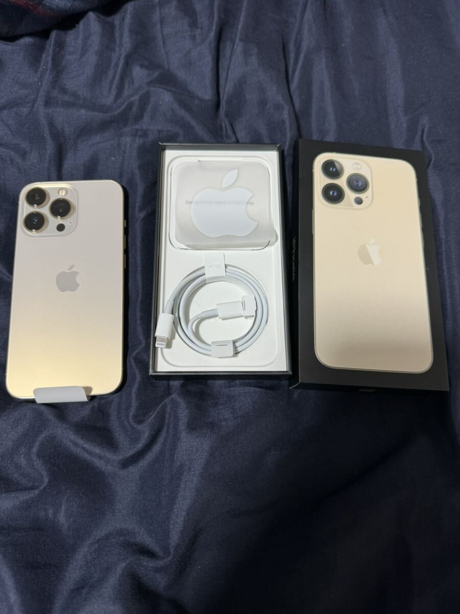 【新品未使用品】Apple iPhone 13Pro 512GB GOLD【付属品完備】_画像2