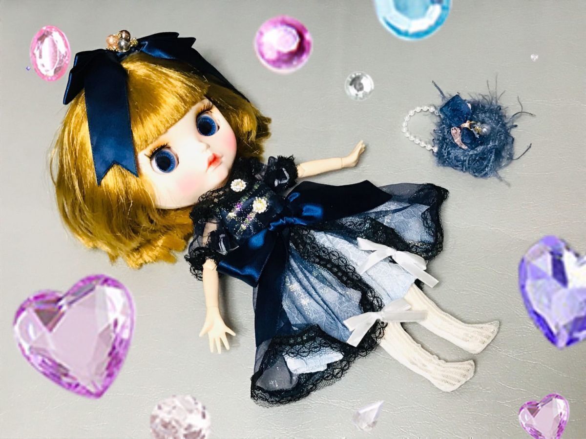 1/6ドール ICY-Doll アイシードール 人形 フィギュア カスタムドール 洋服 セット B210973_ドール使用イメージ