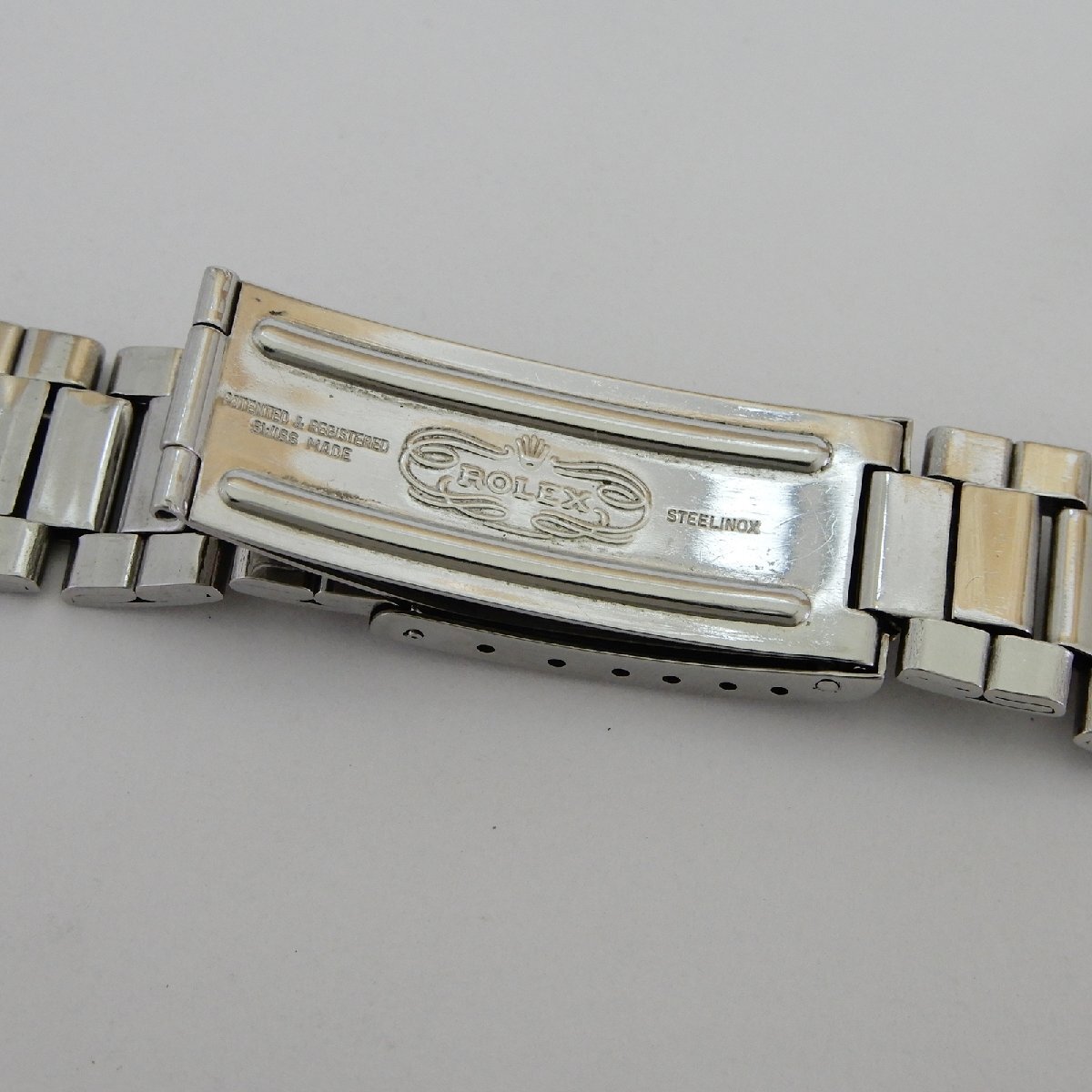 ROLEX Bracelet SS 20ｍｍ Ref.7836 FF358 / ロレックス 純正ブレス 取付幅 20ｍｍ ステンレス 10コマ　1971年　巻きブレス　約14.5ｃｍ_画像4