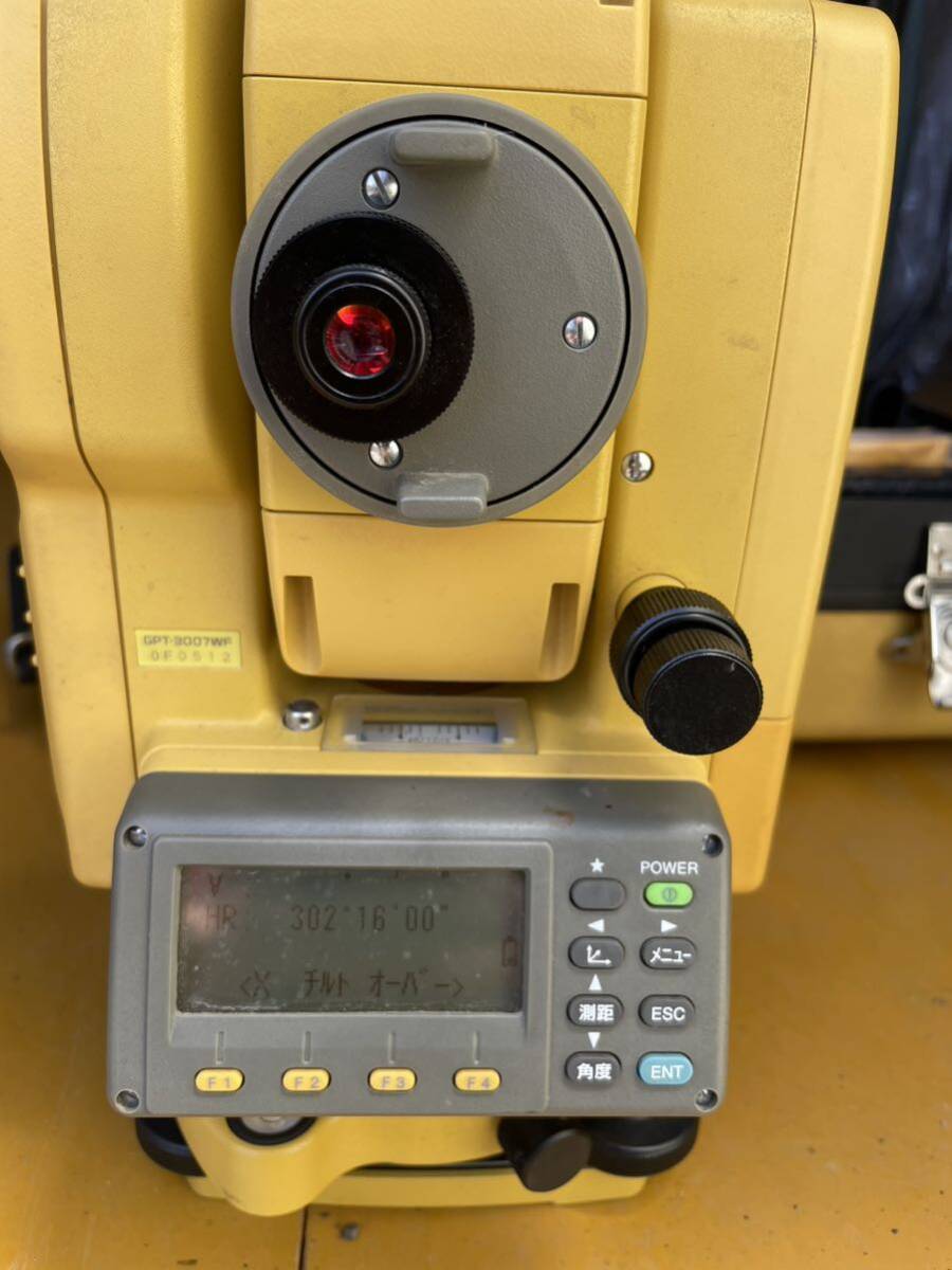 TOPCON トプコン　トータルステーション　GPT-3007WF_画像5