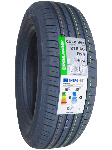 2本セット 215/60R16 99H 2024年製造 新品サマータイヤ GRENLANDER COLO H02 215/60/16_画像3