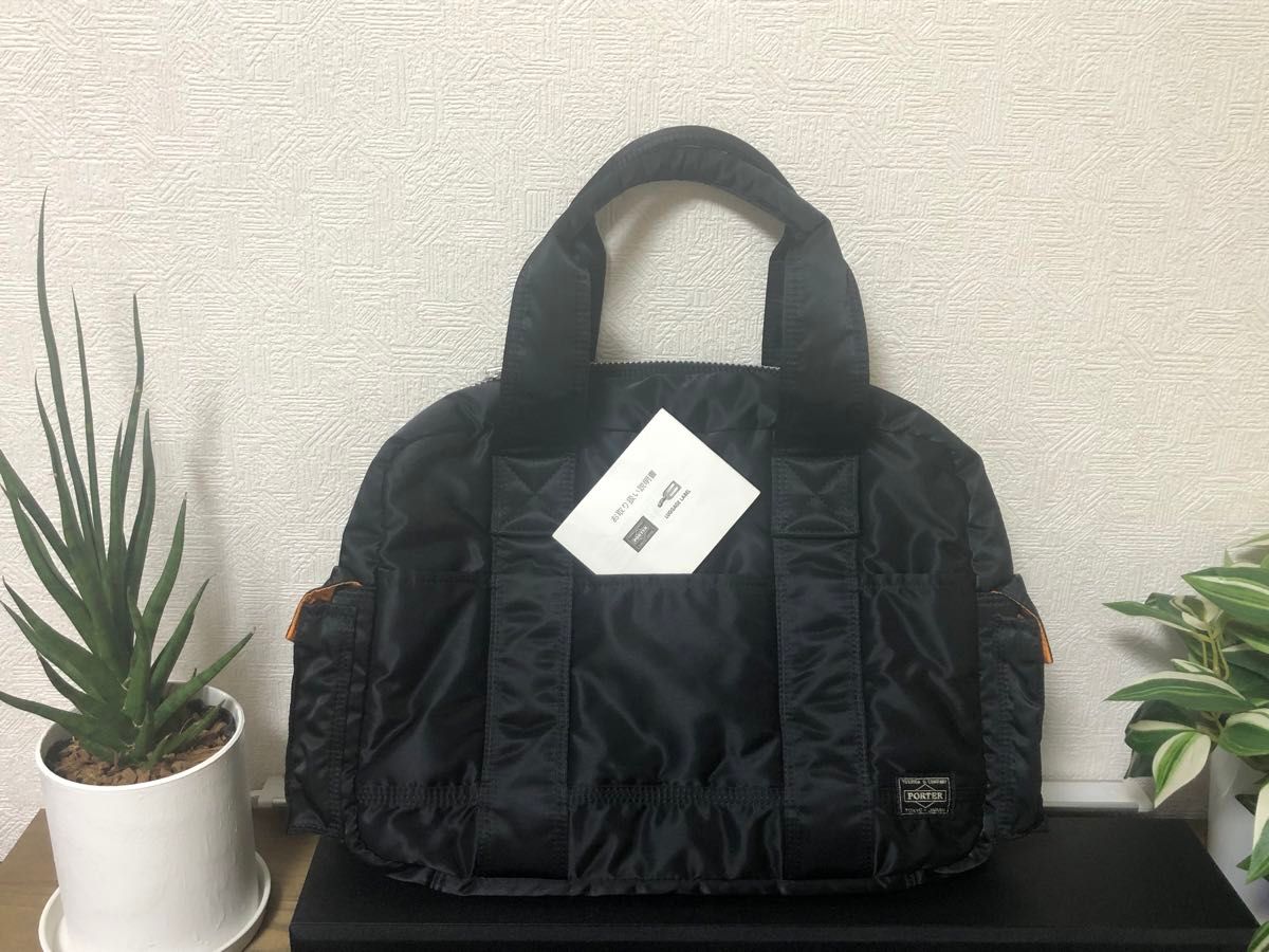 未使用品級ポータータンカーダッフルバッグ ボストンL PORTER TANKER