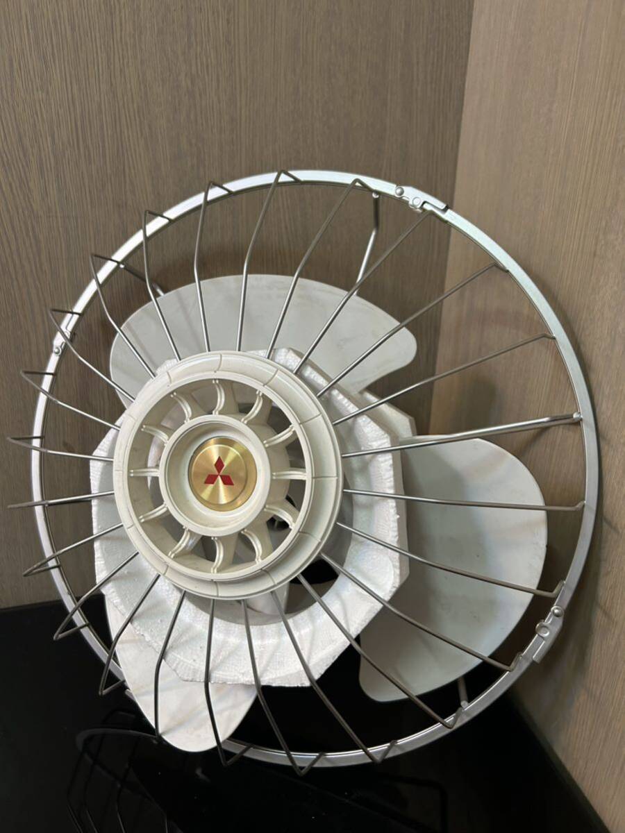 *87[ new goods unused ] Mitsubishi electric fan cycle fan CY30-C7 Showa Retro antique Vintage 