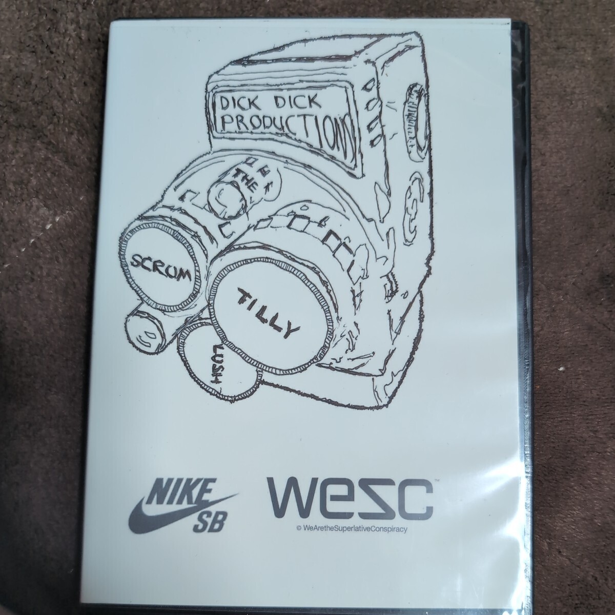 希少 レア 【DVD】THE SCRUM TILLY LUSH 非売品 スケートボード NIKE SB Wesc_画像1