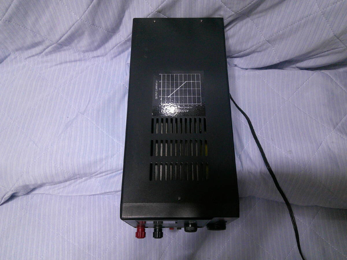 第一電波工業 DIAMOND ダイヤモンド 直流安定化電源 連続30A GS-3000SV 30A DC-POWER SUPPLY 動作未確認 現状中古品にて出品いたします。の画像5