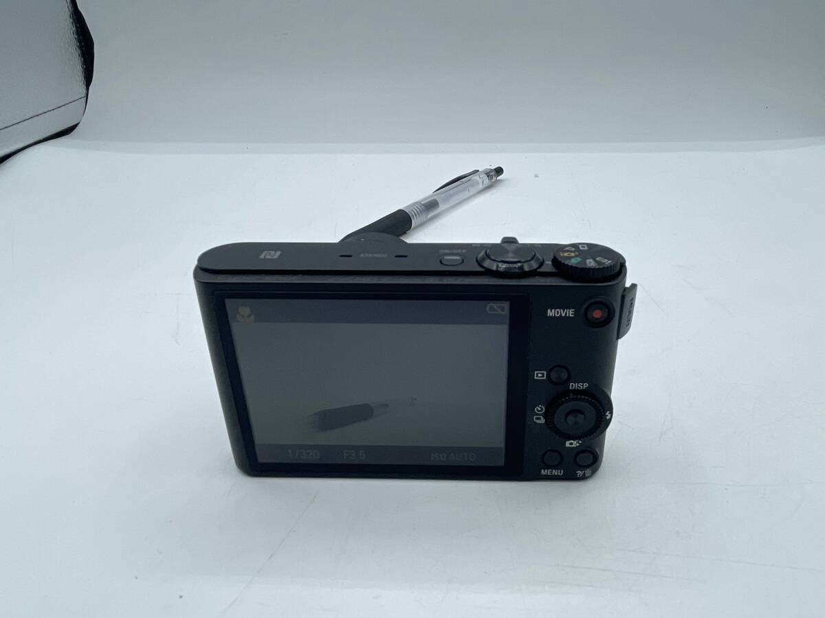 N36363◆ 【動作確認済】 SONY ソニー Cyber-Shot DSCーWX350 デジタルカメラ デジカメ カメラ ブラック 1820万画素 充電器付属_画像7