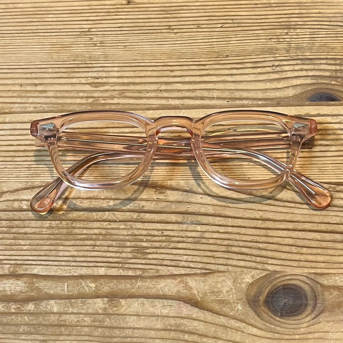 50s デッドストック TART OPTICAL ARNEL FRESH size 44 - 24 ピンク サングラス メガネ タート オプティカル アーネル フレッシュ vintage_画像4