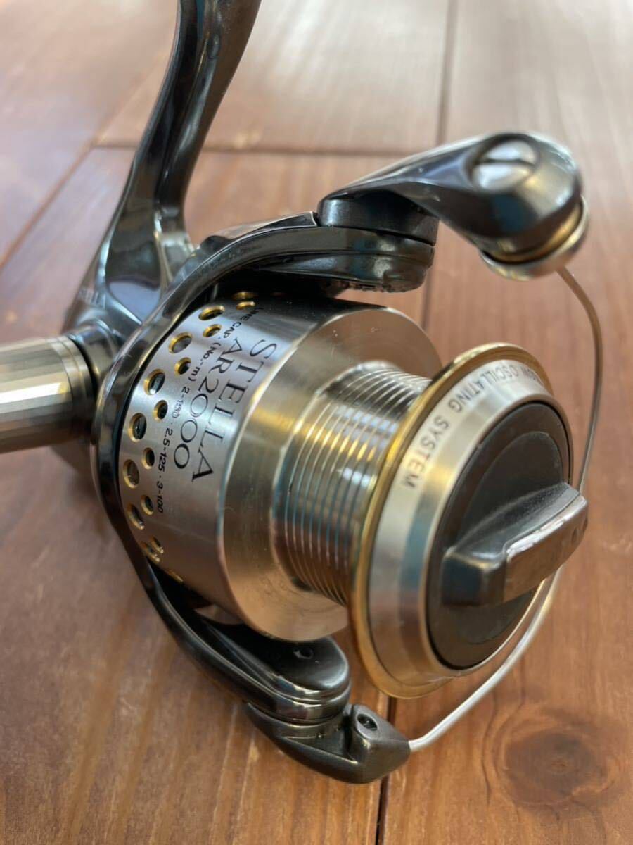 ☆超貴重☆シマノ 01 ステラ AR2000 夢屋マシンカットハンドル ☆超貴重☆シマノ 01 ステラ AR2000 夢屋マシンカットハンドル