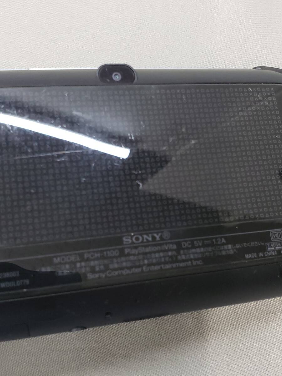 60-y14001-60r PSvita PCH-1100 ブラック 本体のみ 現状品_画像8